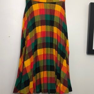 Vintage pleated skirt